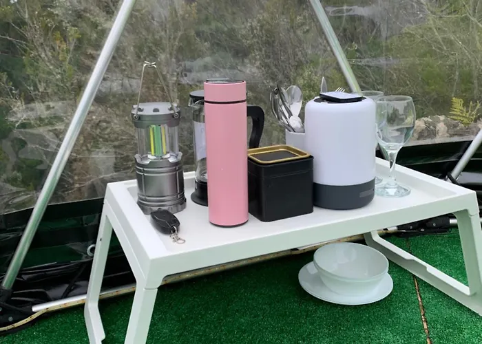 Luksusowy namiot Skydome San Juan del Reparo